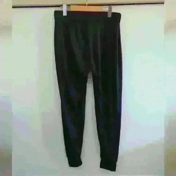 BCBGENERATION | Women's Black w/ Purple Logo High-Waisted Drawstring Leg… - Picture 4 of 4